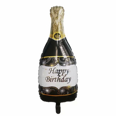 Sticlă de whisky Cupă de șampanie Baloane Decoratiuni pentru petrecerea de la mulți ani Copii Adulti Rege Nunta Baloane pentru petrecere