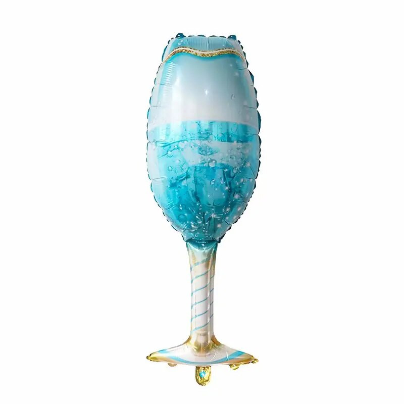 Sticlă de whisky Cupă de șampanie Baloane Decoratiuni pentru petrecerea de la mulți ani Copii Adulti Rege Nunta Baloane pentru petrecere