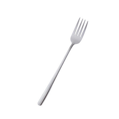 1PC Vilica za večeru od nehrđajućeg čelika Korejska šarena vilica za desert i voće s dugom ručkom Set zlatno plavih vilica za hotelske potrepštine za zabavu