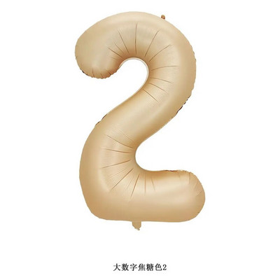 40 inch crem caramel culoare macaron număr balon 0 1 2 3 4 5 6 7 8 9 numere baloane baby shower petrecere aniversare nunta decor