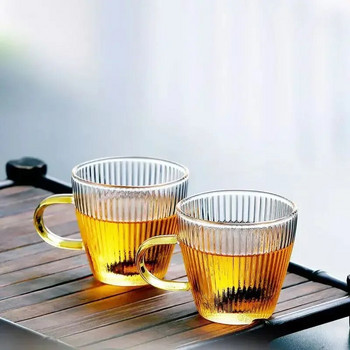 Стъклени чаши за чай малки чаши Начало Стъклен сервиз за чай Комплект чаши за кафе Чаша за вода Чаша Чинийка Пържола Кофа за сок Декорация на маса Чаша за чай