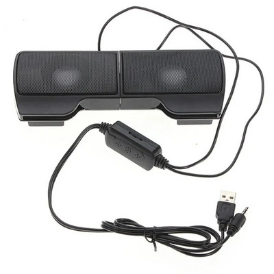 USB-kõlar PC helikast Muusika arvutile Sülearvutile Stereo Subwoofer Bass Akustiline Hifi Audio Kodukino Soundbar System Bocina