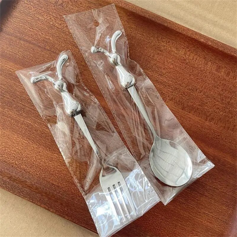 Ogledalo za poliranje Voće Vilica Zečji uzorak Štapić za miješanje Kuhinjski dodaci Spriječite ogrebotine Žlica za sladoled Posuđe