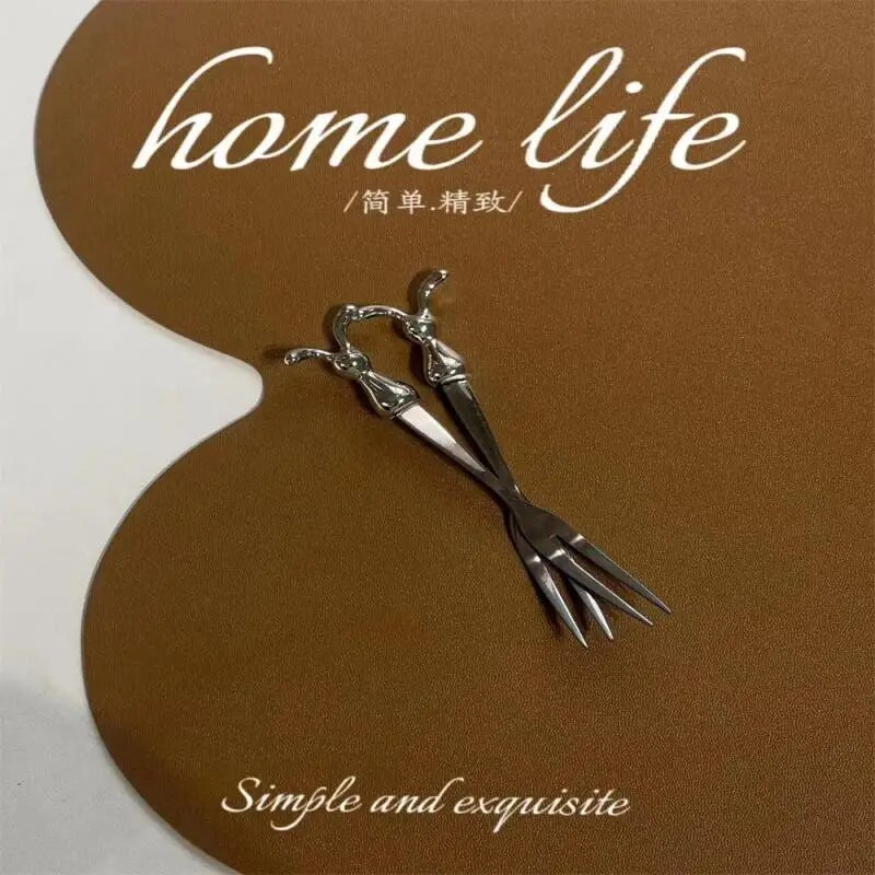 Ogledalo za poliranje Voće Vilica Zečji uzorak Štapić za miješanje Kuhinjski dodaci Spriječite ogrebotine Žlica za sladoled Posuđe