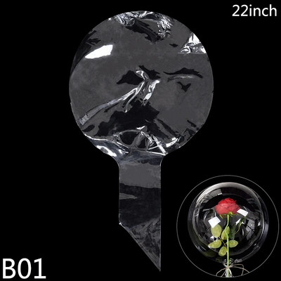 3/5 gab. 30 collu caurspīdīgi Bobo baloni, pildāmi balonu uzkodu dāvanu pušķis dzimšanas dienas kāzu dekoru dāvanu kastītei DIY caurspīdīgs balons