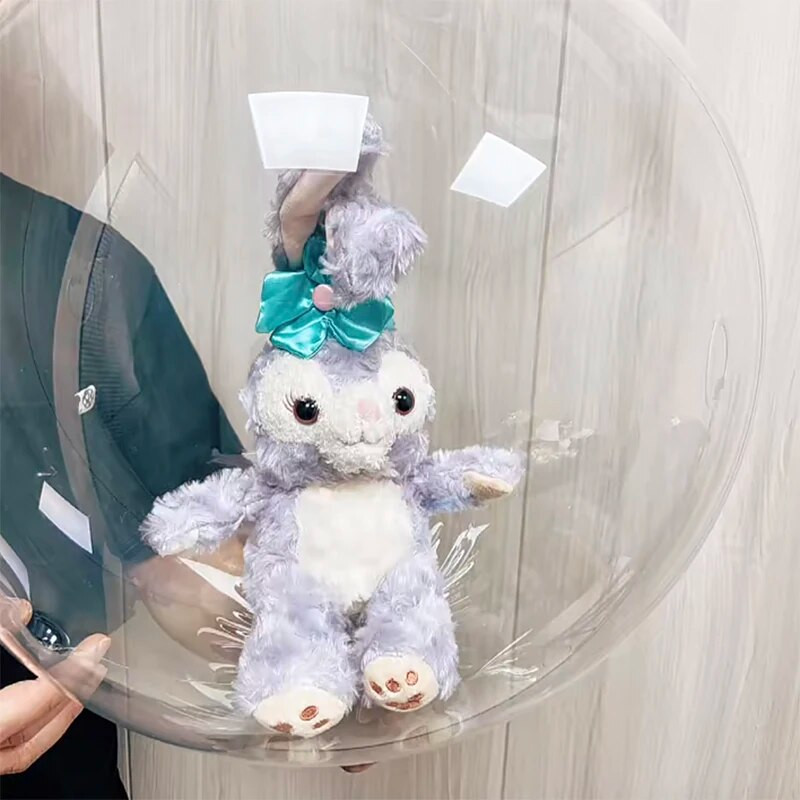 3/5 gab. 30 collu caurspīdīgi Bobo baloni, pildāmi balonu uzkodu dāvanu pušķis dzimšanas dienas kāzu dekoru dāvanu kastītei DIY caurspīdīgs balons