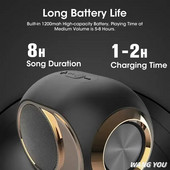 Juhtmeta kõlarid Bluetooth 5.0 TWS veekindel välistereomuusika tugi TF AUX USB FM kõlar telefoni arvutile X6 kaasaskantav