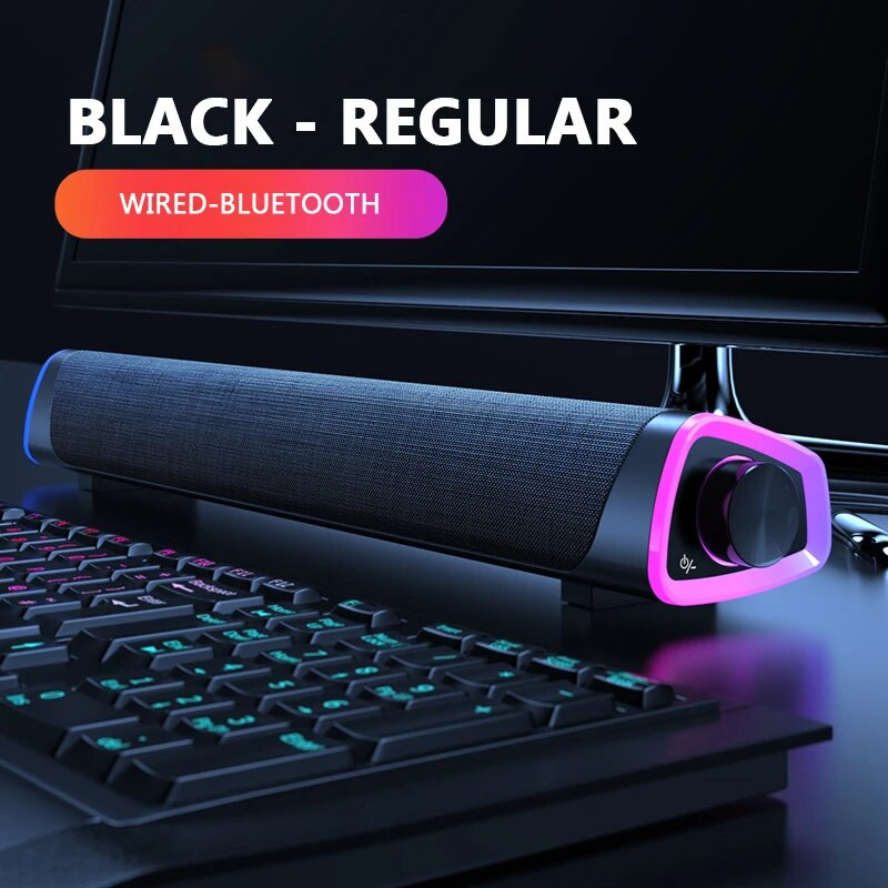 Компютърна лента с високоговорители Стерео звук Субуфер Високоговорител За Macbook Лаптоп Преносим компютър Музикален плейър Жичен високоговорител