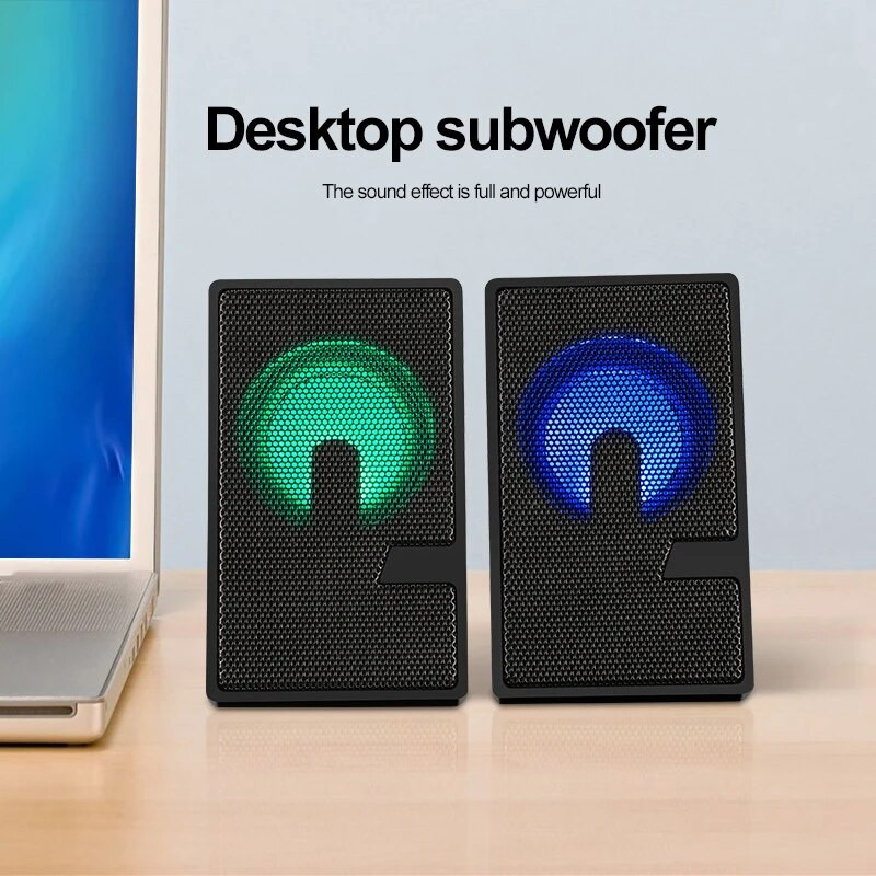 Házimozi rendszer ≥ 80 db Kettős teljes körű meghajtók Led színes lámpák USB tápegység Hangerőszabályzó audioeszköz mini hangszóró