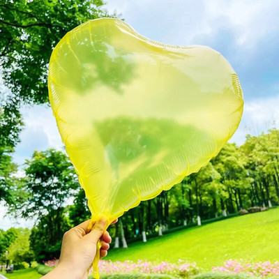 18 colių krištolo spalvos Love Star aliuminio balionų kokteilių vakarėlis plūduriuojantis tuščias gimtadienio vestuvių vakarėlio dekoravimas