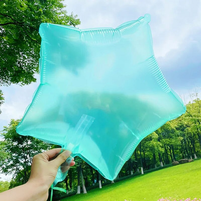 18 colių krištolo spalvos Love Star aliuminio balionų kokteilių vakarėlis plūduriuojantis tuščias gimtadienio vestuvių vakarėlio dekoravimas