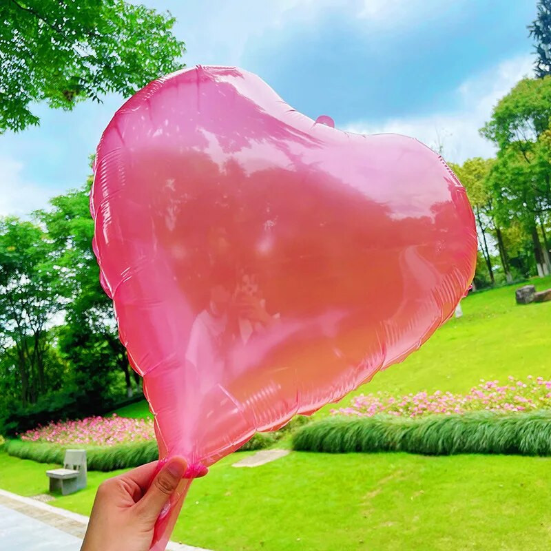 18 colių krištolo spalvos Love Star aliuminio balionų kokteilių vakarėlis plūduriuojantis tuščias gimtadienio vestuvių vakarėlio dekoravimas