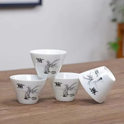 4 komada Kung Fu šalica za čaj Keramički set za čaj Dodaci Šalice i šalice Yixing čajnik Posuđe za čaj Samovar Kuhala Gaiwan Shu Puer Lonac Infuzor