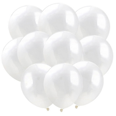 10 ΤΕΜ. Χρυσό Ασημί Μεταλλικό Λατέξ Μπαλόνια Κομφετί Baby Shower Γάμος Πρωτοχρονιάτικα Διακοσμητικά για πάρτι γενεθλίων Matte Globos
