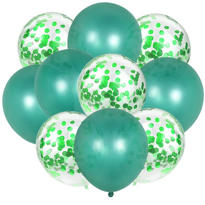 10 ΤΕΜ. Χρυσό Ασημί Μεταλλικό Λατέξ Μπαλόνια Κομφετί Baby Shower Γάμος Πρωτοχρονιάτικα Διακοσμητικά για πάρτι γενεθλίων Matte Globos