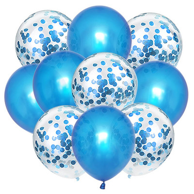 10 ΤΕΜ. Χρυσό Ασημί Μεταλλικό Λατέξ Μπαλόνια Κομφετί Baby Shower Γάμος Πρωτοχρονιάτικα Διακοσμητικά για πάρτι γενεθλίων Matte Globos