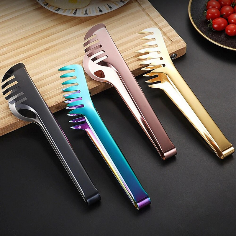 1/2 tk roostevabast terasest kullast köögi BBQ tangid mitmes stiilis koogiklambrid toit praadklambrid Kööginõutarvikud Kodune toiduvalmistamine