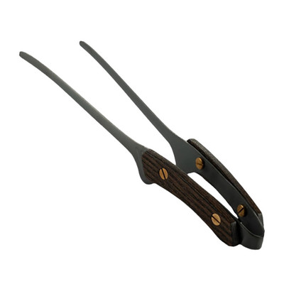 Nerūdijančio plieno kepsninės spaustukai kepsnių kepsnelių segtukai Pradžia Viešbutis Restoranas Duonos kepimo spaustukai Neslystančios medinės rankenos maisto spaustukai