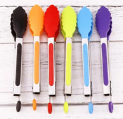 Hvataljka za roštiljanje od nehrđajućeg čelika od 8 inča Hvataljka za serviranje salate i kruha Neprianjajuća hvataljka za pečenje roštilja Kuhinjski dodaci