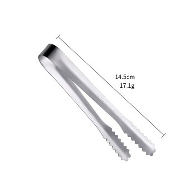 1 db arany mini jégcsipesz rozsdamentes acél arany cukorbilincs kávé jégkockafogóhoz ételtálaló klip party bár konyhai edények