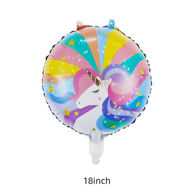 Crtani jednorog Tema aluminijske folije Balon Rođendanska zabava Dekoracija Balon Djevojčica Baby Shower