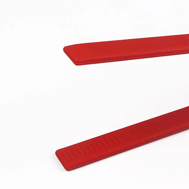 Silikoninės maisto skrudintos žnyplės Trivet žnyplės virtuvės žnyplės Neslystančios kepimo gnybtas BBQ salotų įrankiai Grilis Virtuvės priedai