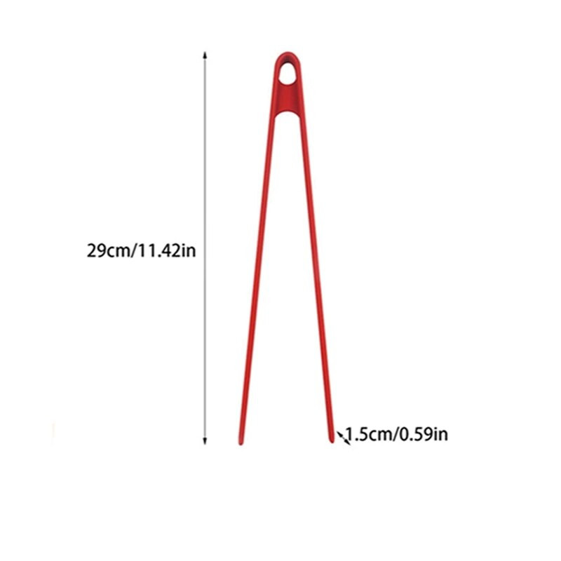 Silikoninės maisto skrudintos žnyplės Trivet žnyplės virtuvės žnyplės Neslystančios kepimo gnybtas BBQ salotų įrankiai Grilis Virtuvės priedai