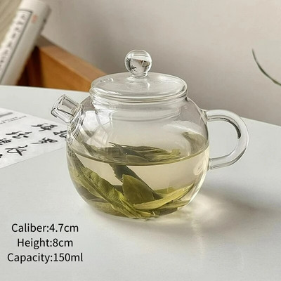 Kreativni Kung Fu set šalica za čaj Naočale u japanskom stilu Čaše za čaj Stakleni čajnik s filterom Setovi za čaj Kućni kuhinjski pribor