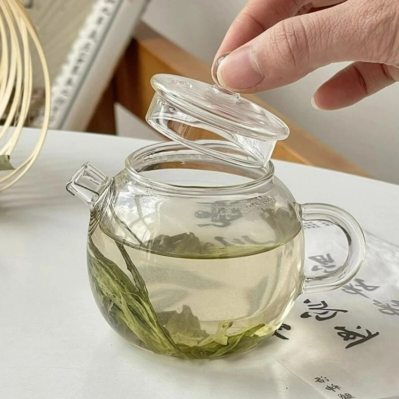 Kreativni Kung Fu set šalica za čaj Naočale u japanskom stilu Čaše za čaj Stakleni čajnik s filterom Setovi za čaj Kućni kuhinjski pribor