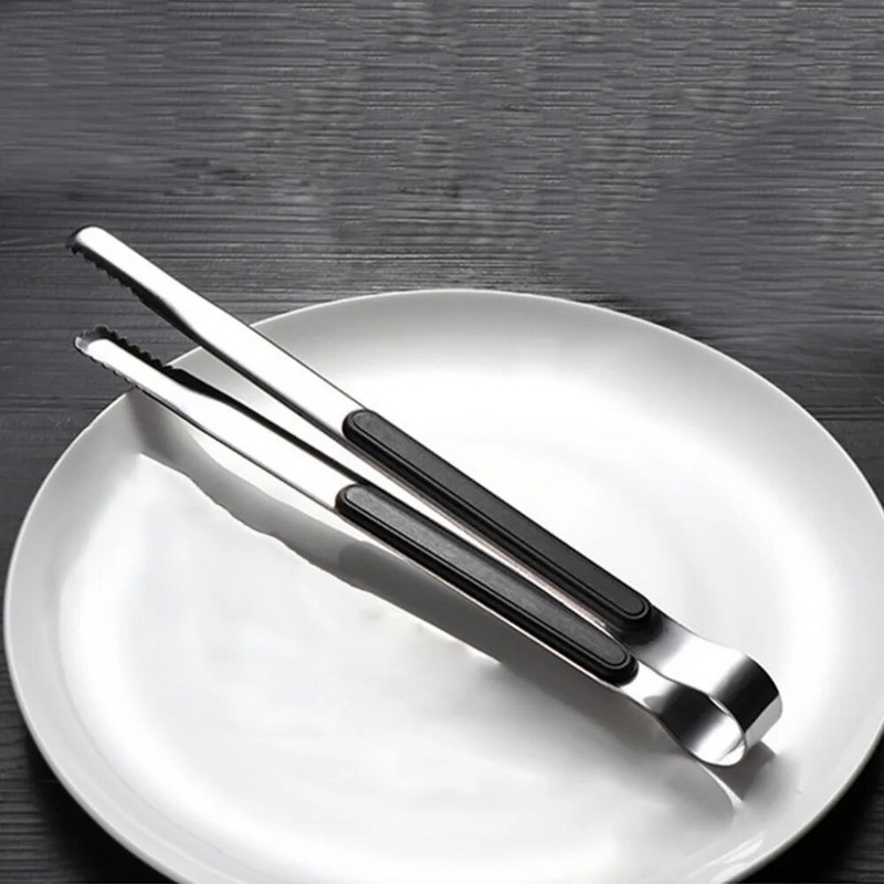 Nerūdijančio plieno kepsninės žnyplės Grilis Grilis Maisto gnybtas Ledo žnyplės Mėsos Salotos Skrudintos duonos gnybtas Virtuvės priedai Įrankiai