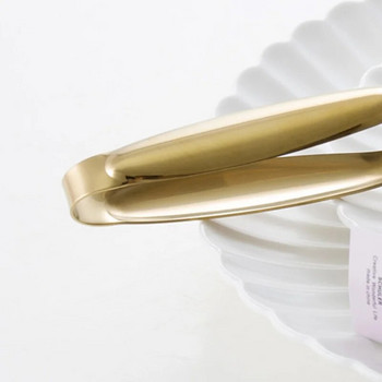 Ανοξείδωτη λαβίδα τροφίμων Χρυσά σκεύη κουζίνας Μπουφές Εργαλεία μαγειρικής Κλιπ μπάρμπεκιου Ψωμί Μπριζόλα Tong Cocina Gadgets Κουζινικά σκεύη
