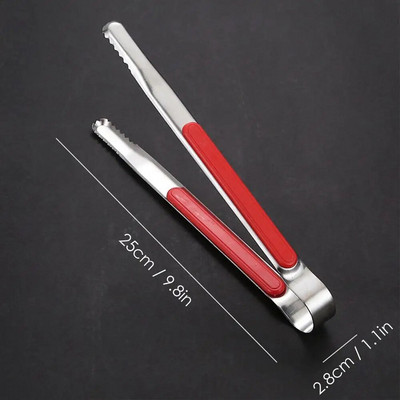 Kuhinjska hvataljka za kuhanje Kuhinjska hvataljka od nehrđajućeg čelika Kuhinjski pribor Izolirana hvataljka za prženje otporna na toplinu za teške uvjete rada