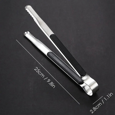 Kuhinjska hvataljka za kuhanje Kuhinjska hvataljka od nehrđajućeg čelika Kuhinjski pribor Izolirana hvataljka za prženje otporna na toplinu za teške uvjete rada