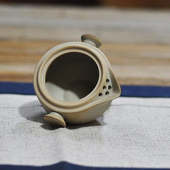 Обикновена груба керамика експресна чаша една тенджера една чаша един човек Японски туристически преносим офис кунгфу комплект за чай чайник