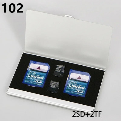 12 pesaga veekindel SD-kaardi ümbris Micro SD-kaardi hoidik MicroSD-korpuse jaoks Pehmest vahtplastist sisemine mälukaardi salvestuskarp koos kaelapaelaga