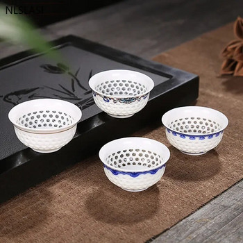 Традиционни китайски сервизи за чай, керамичен костюм за чаша чай Gaiwan, консумативи за чаена церемония, персонализирана настойка за чай, ръчно изработени чайници, подаръци