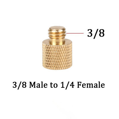 1/4 sraigtinė kamera 3/8 colių keitiklio srieginiai varžtai, montuojami blykstės karšto bato adapteris trikojo sriegio šviesos stovo plokštė 1/4" 3/8" rinkinys