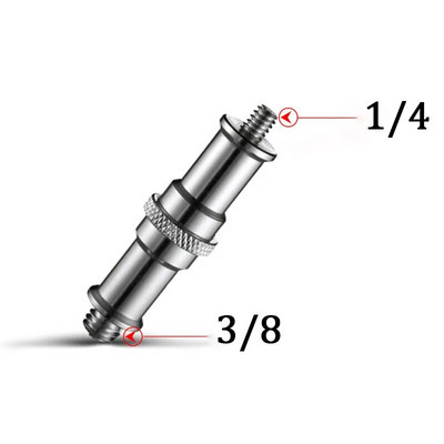1/4 sraigtinė kamera 3/8 colių keitiklio srieginiai varžtai, montuojami blykstės karšto bato adapteris trikojo sriegio šviesos stovo plokštė 1/4" 3/8" rinkinys