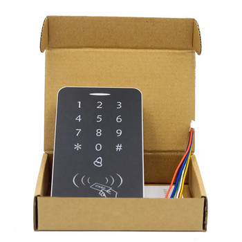 Αυτόνομο σύστημα ελεγκτή πρόσβασης RFID 125KHZ Έλεγχος πρόσβασης Πληκτρολόγιο ψηφιακό πάνελ Card Reader smart Door Lock System 2000 user