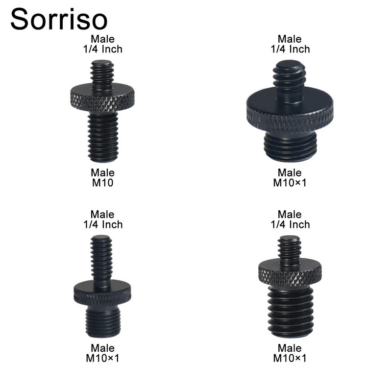 Kamera Vijak muški 1/4`` do 1/4 3/8 5/8 M4 M5 M6 M8 M10 M12 inča Adapter za montiranje na stativ Ploča za brzo otpuštanje za Dslr kuglastu glavu