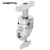 Didelės apkrovos rankenos galvutė 1,5 cm 15 mm C stovo tvirtinimo adapteris metalinis laikiklis Fotografija, skirta lengvo stovo prailginimo strėlės svirties