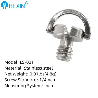 BEXIN set vijaka za kameru, 1/4 inčni pločasti vijak za brzo otpuštanje, dslr dodatak, adapter za stativ za stativ za dslr kameru