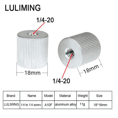 1/4 - 3/8 5/8-27 átalakító csavaros mikrofontartó 3/8 - 5/8-27 csavaros fényképezési tartozék DSLR fényképezőgép mikrofonhoz