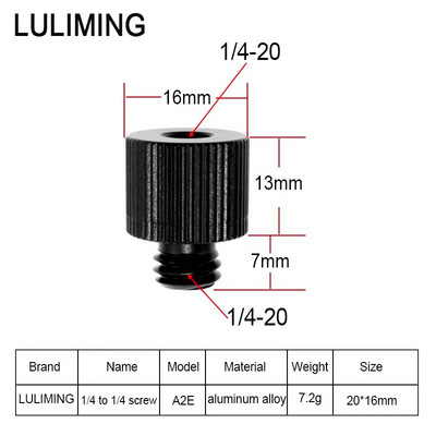 1/4 - 3/8 5/8-27 átalakító csavaros mikrofontartó 3/8 - 5/8-27 csavaros fényképezési tartozék DSLR fényképezőgép mikrofonhoz