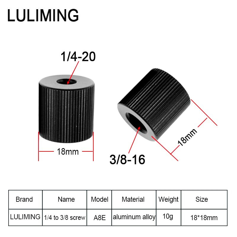 1/4 - 3/8 5/8-27 átalakító csavaros mikrofontartó 3/8 - 5/8-27 csavaros fényképezési tartozék DSLR fényképezőgép mikrofonhoz