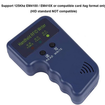 Разпродажба Ръчен 125KHz EM4100 T5577 RFID ID Card Writer Копирна машина Дубликатор Повтарящ се програмист за Office Home Security