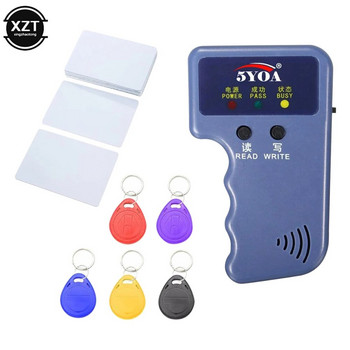 Φορητό 125KHz RFID Duplicator Card Reader EM4100 Copier Writer Video Programmer T5577 Επανεγγράψιμο ID Keyfobs EM4305 Κάρτα ετικετών