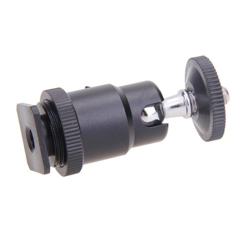 1 kom za tronožac za kameru LED svjetlo bljeskalica Nosač držača za stativ Montaža 1/4 Hot Shoe adapter postolje kuglasta glava