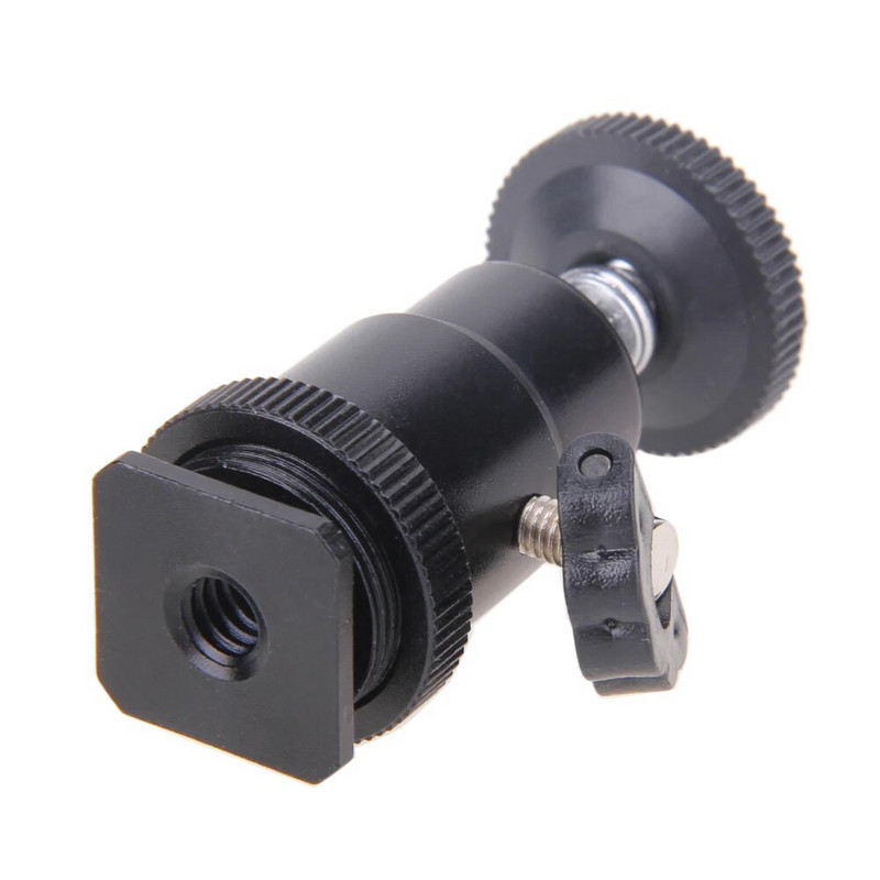 1 kom za tronožac za kameru LED svjetlo bljeskalica Nosač držača za stativ Montaža 1/4 Hot Shoe adapter postolje kuglasta glava