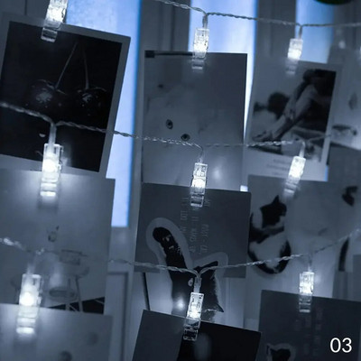 LED užadna svjetla s kopčama za vješanje slika za dekoraciju Internet Dekoracija sobe slavnih Zidna svjetla za foto studio Niz